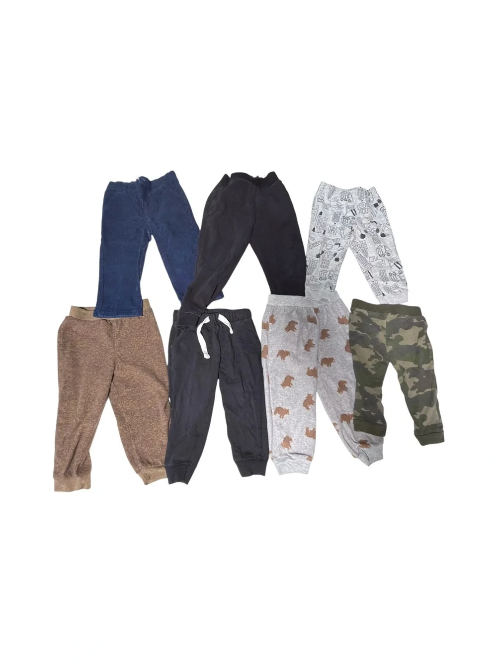 27-Piece Toddler Boys Pants Lot | Mostly 18 Months | Mixed Brands | Nike & More